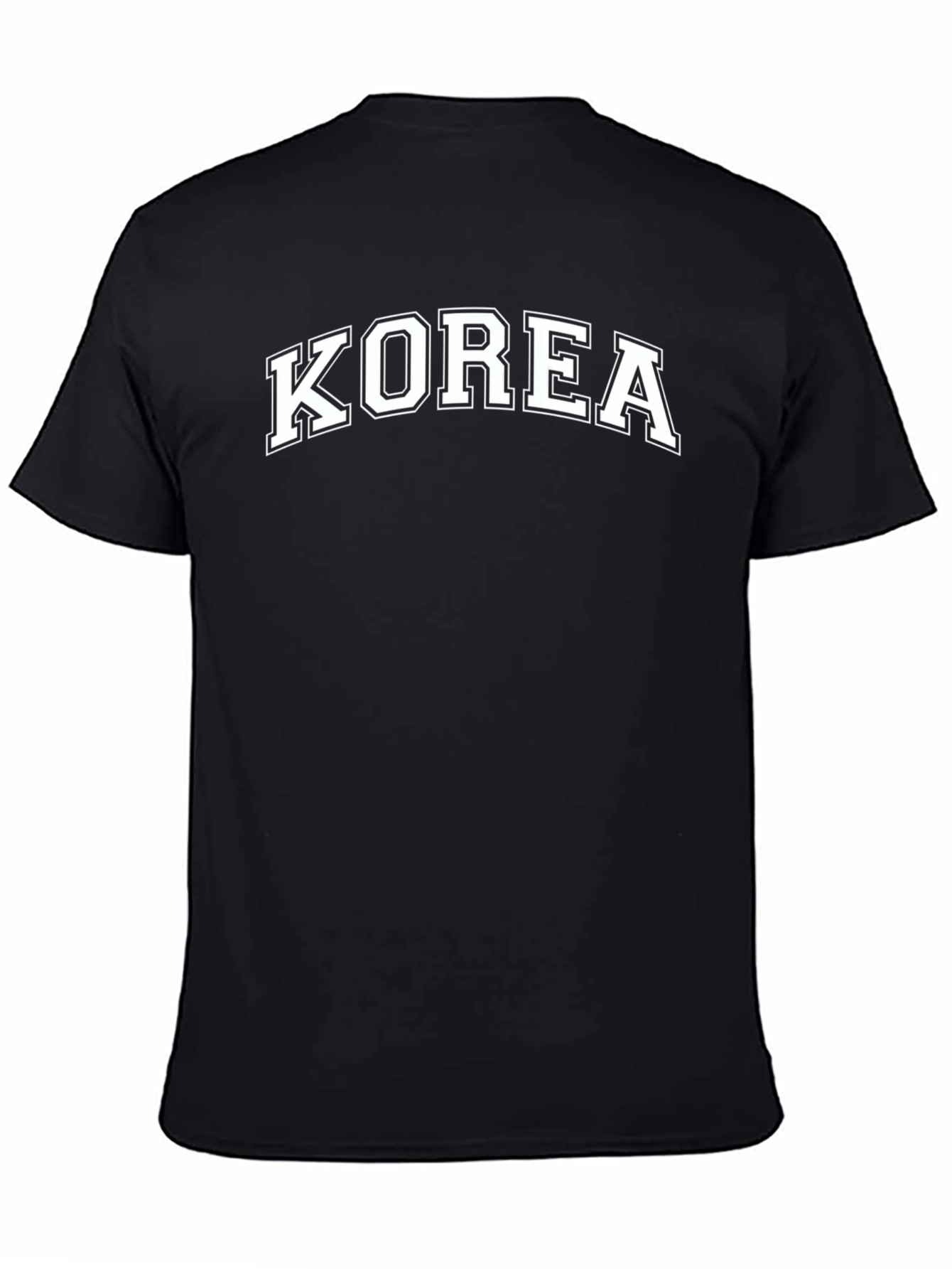Korea Graphic Tee - Classic Black T-Shirt