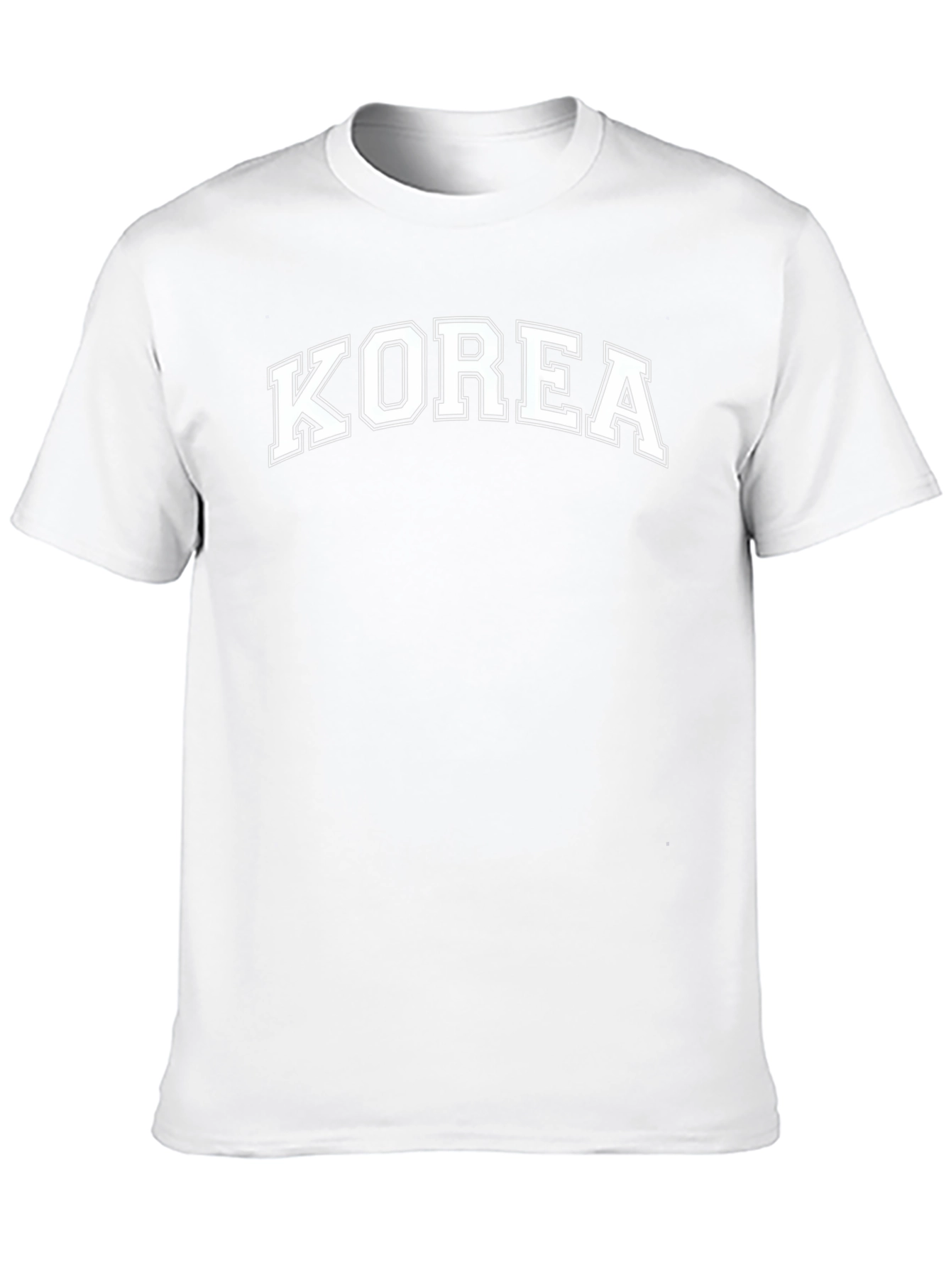 Korea Graphic Tee - Classic Black T-Shirt
