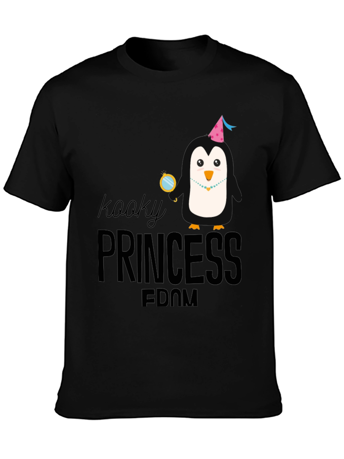 Kooky Princess Penguin T-Shirt