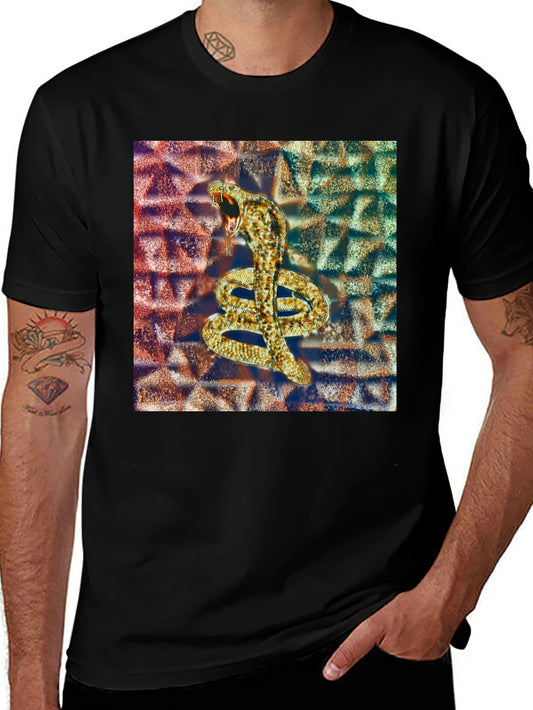 Cobra Graphic Tee - Mens Black T-Shirt