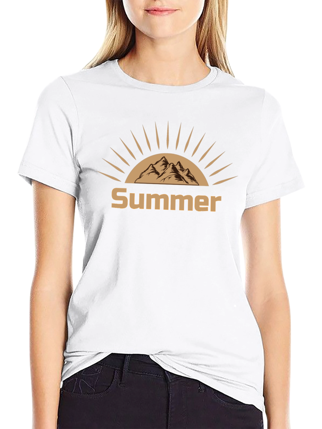 Summer Mountain Graphic Tee
