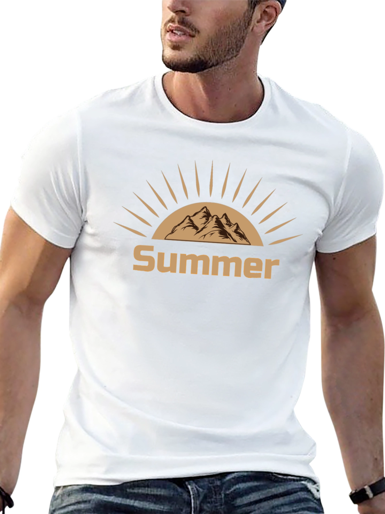 Summer Mountain Graphic Tee