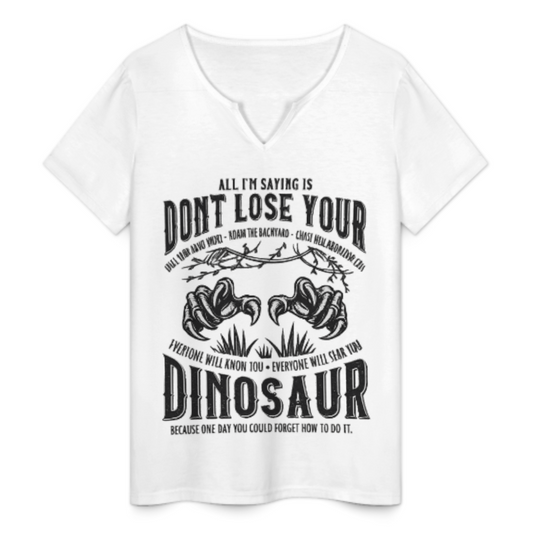 Funny Dinosaur Quote Graphic Tee – “Don’t Lose Your Dinosaur” Vintage Retro Shirt(z383)
