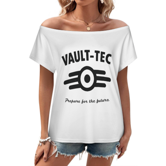 Vault-Tec Retro Gaming Tee – Futuristic Wasteland Inspired Graphic Shirt(z404)