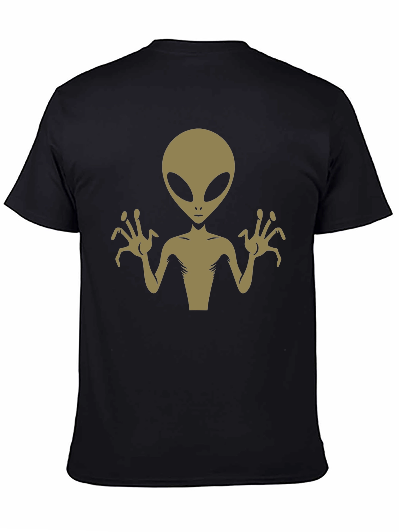Alien Graphic Black T-Shirt