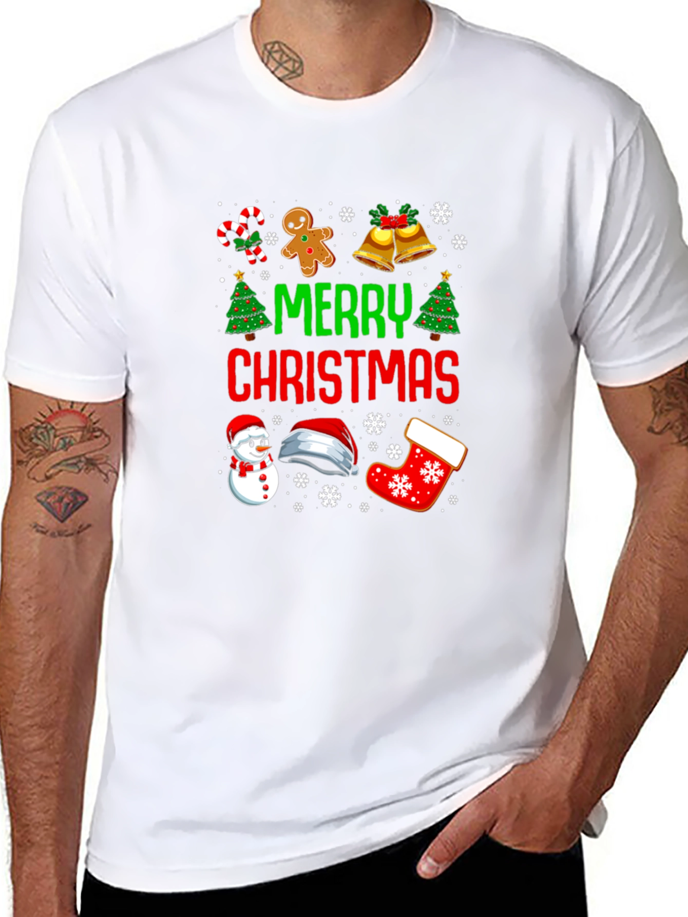 Festive Christmas Graphic Tee