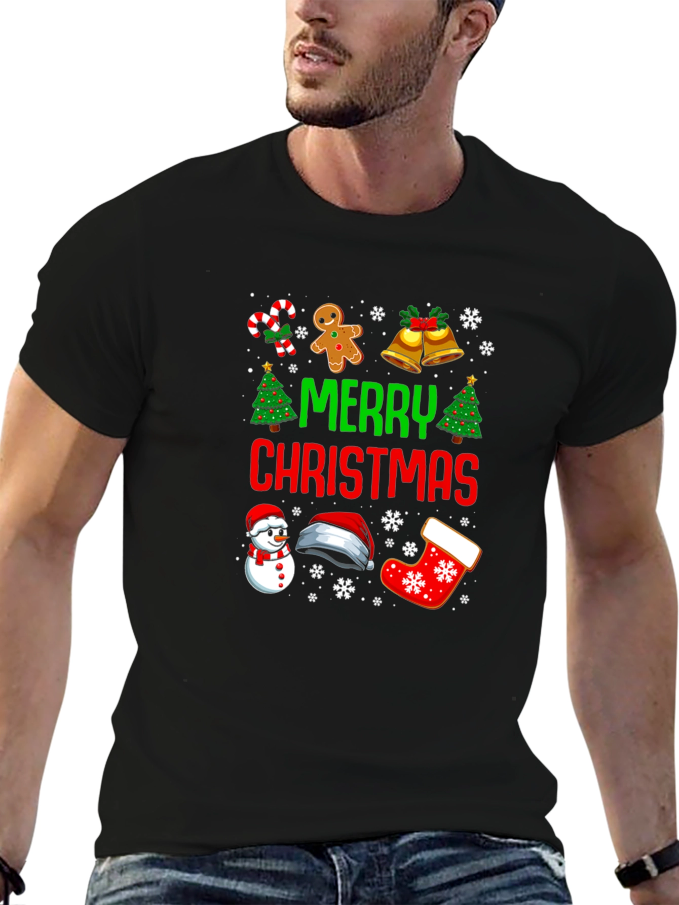 Festive Christmas Graphic Tee