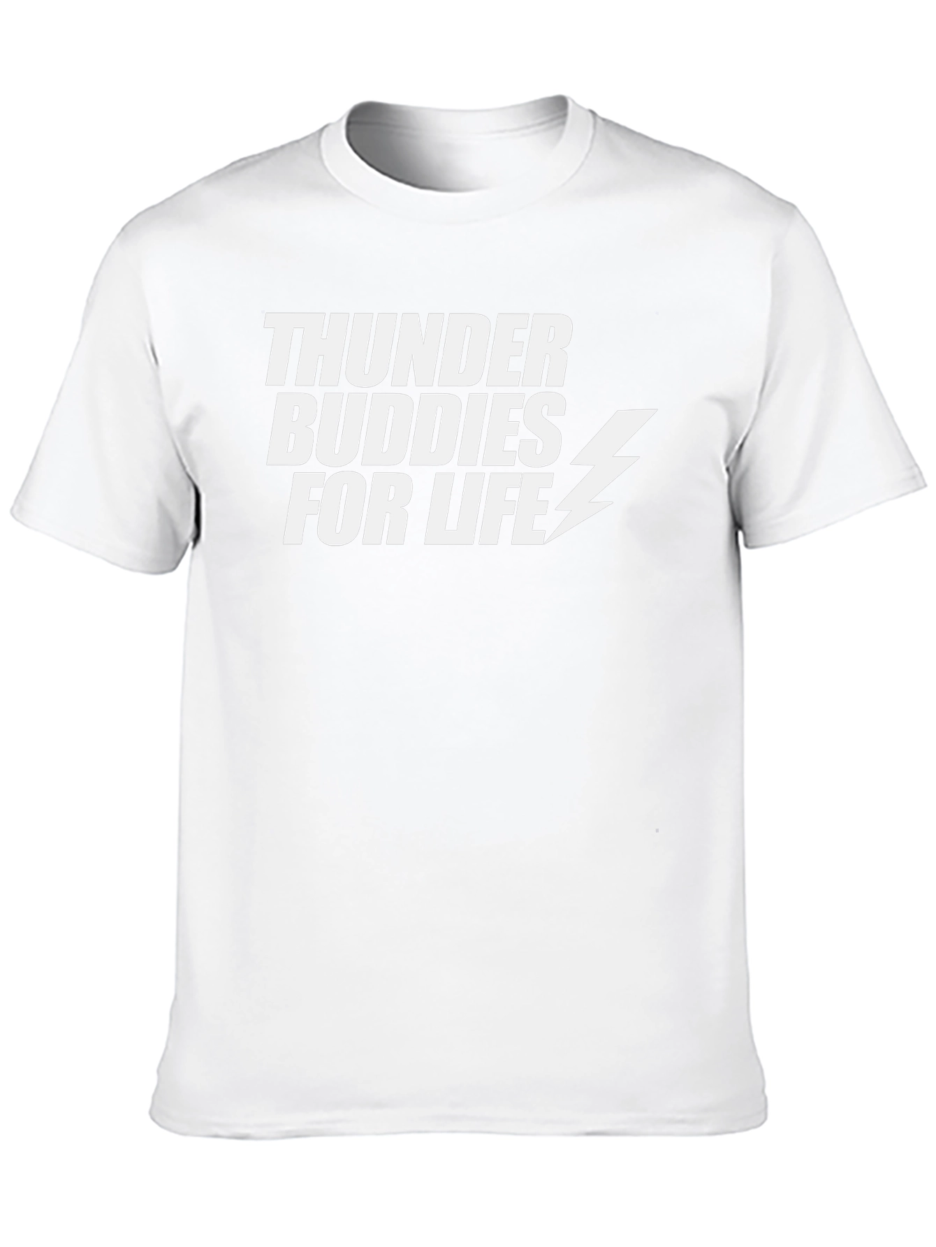Thunder Buddies For Life Graphic Tee - Black