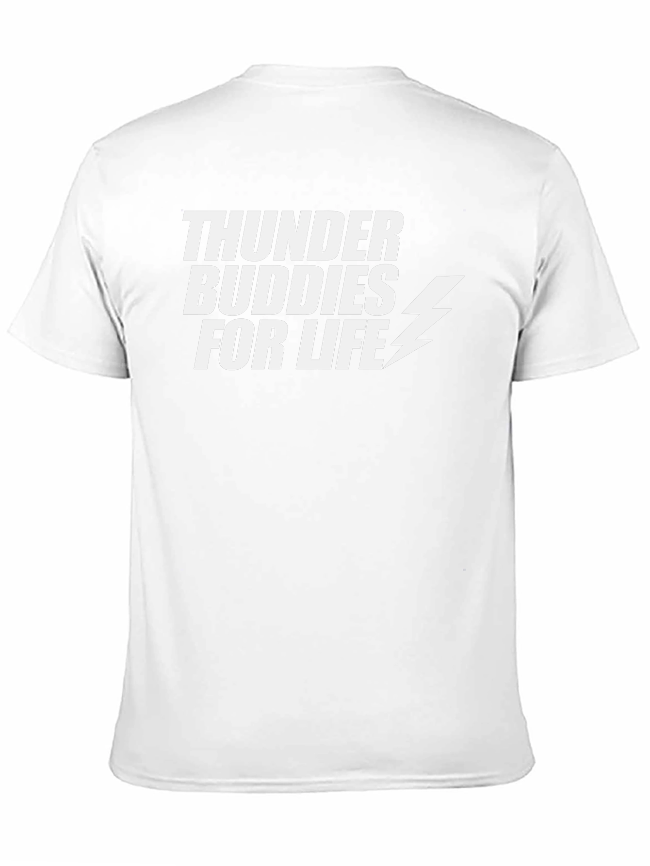 Thunder Buddies For Life Graphic Tee - Black