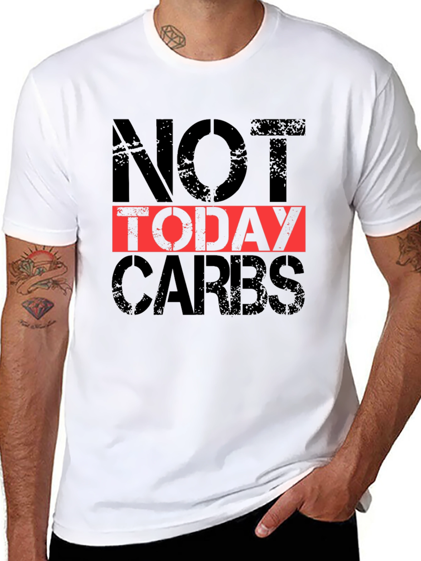 Not Today Carbs Graphic Tee
