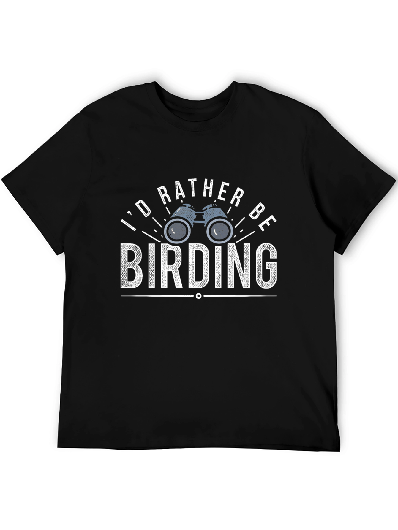 Birding Enthusiast T-Shirt: Id Rather Be Birding