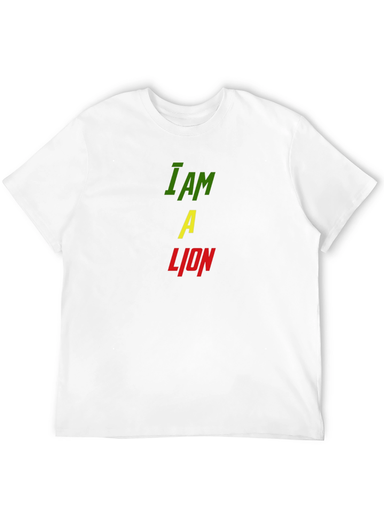 I Am A Lion Graphic Print Mens T-Shirt