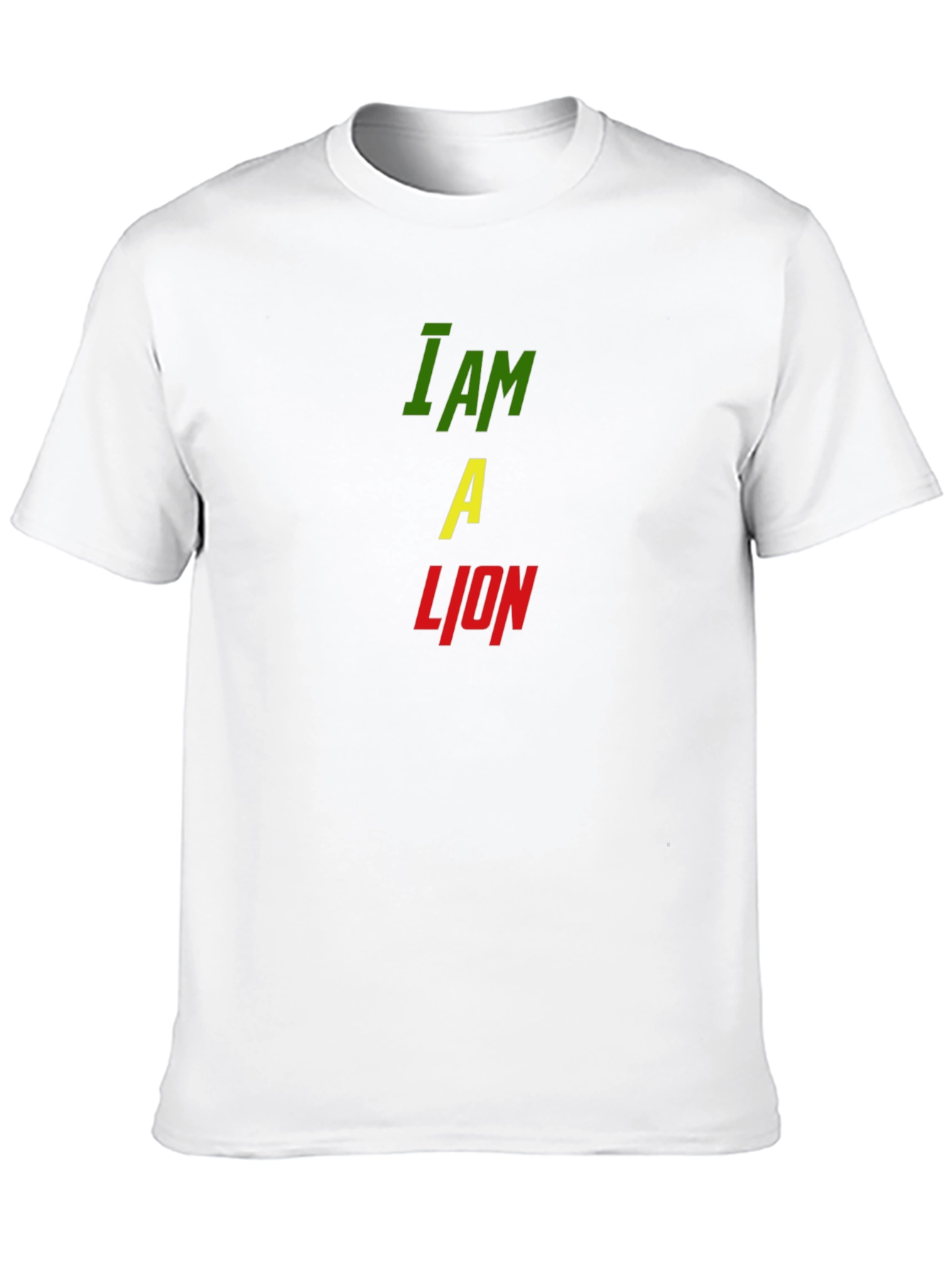I Am A Lion Graphic Print Mens T-Shirt