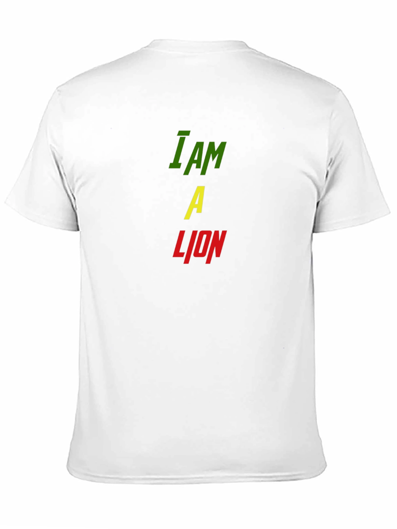 I Am A Lion Graphic Print Mens T-Shirt