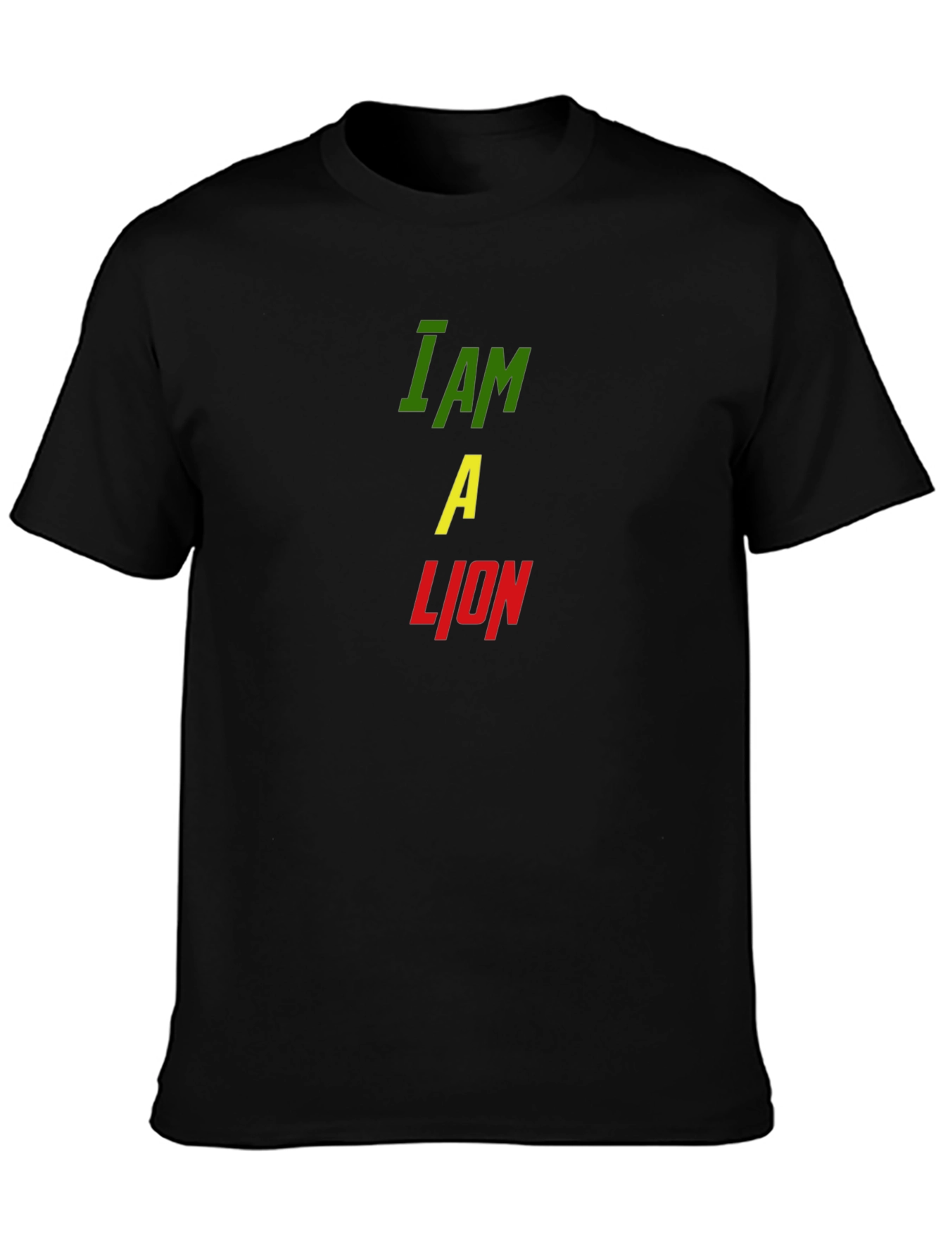 I Am A Lion Graphic Print Mens T-Shirt