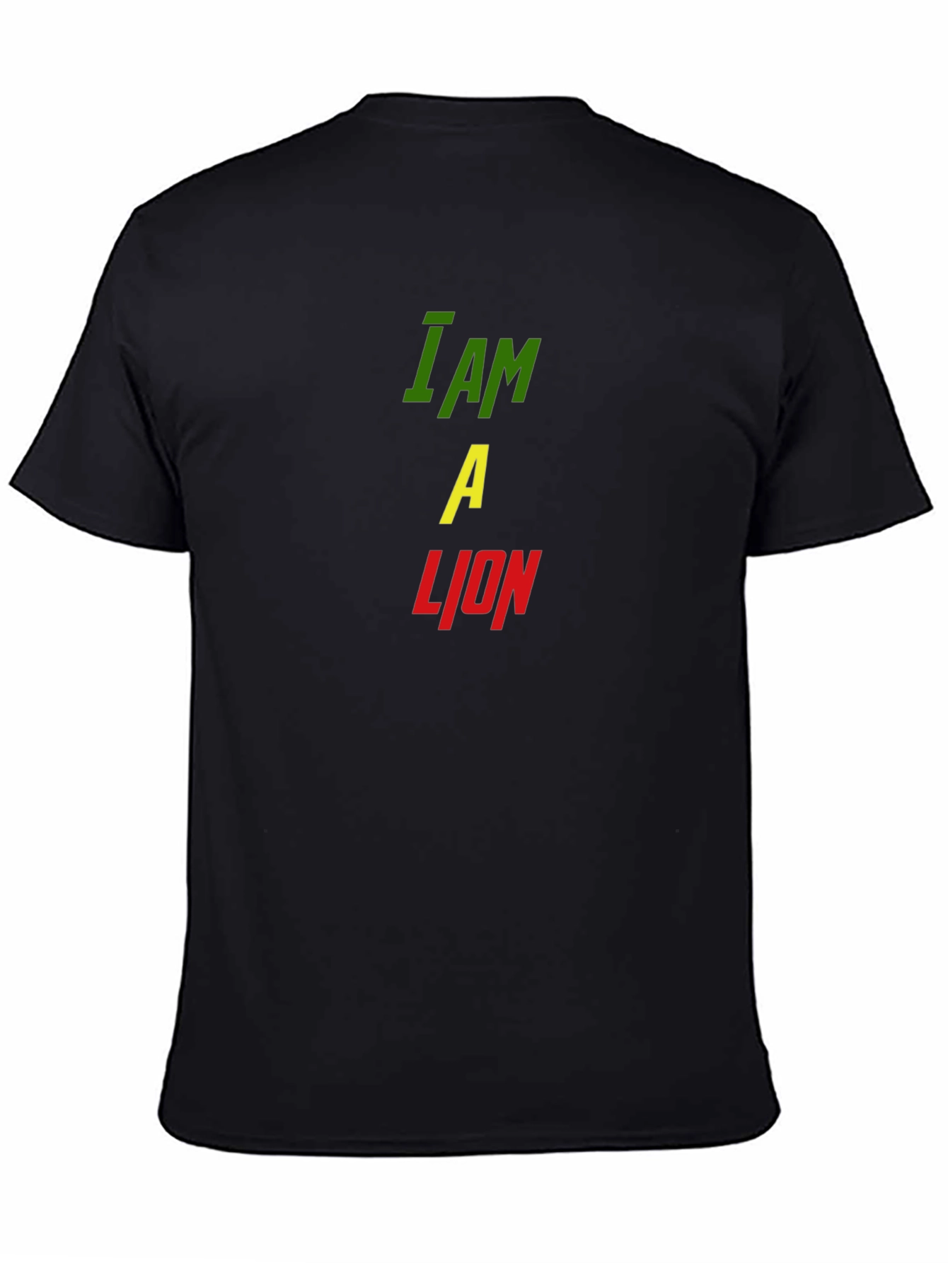 I Am A Lion Graphic Print Mens T-Shirt