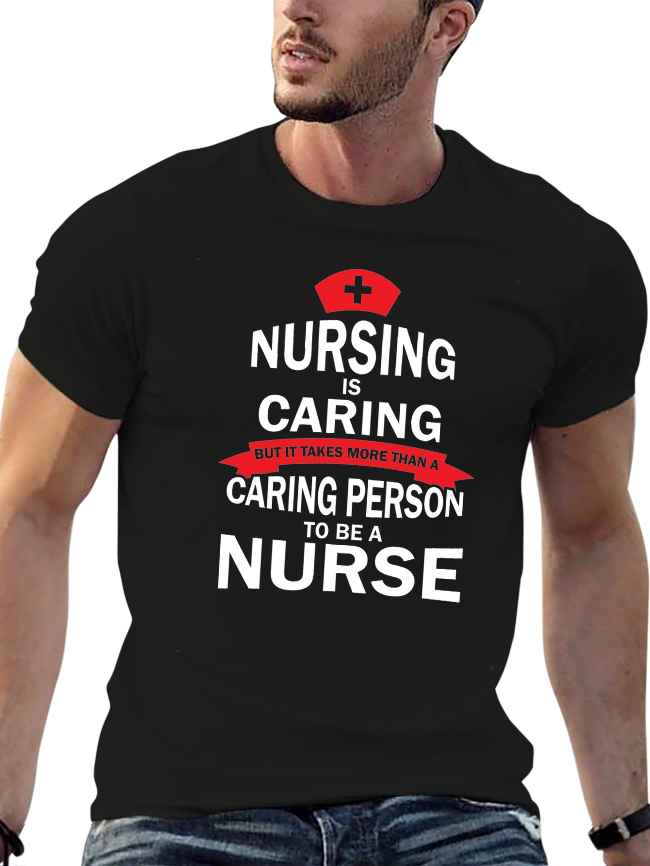 Nursing is Caring T-Shirt - Nurse Appreciation Tee