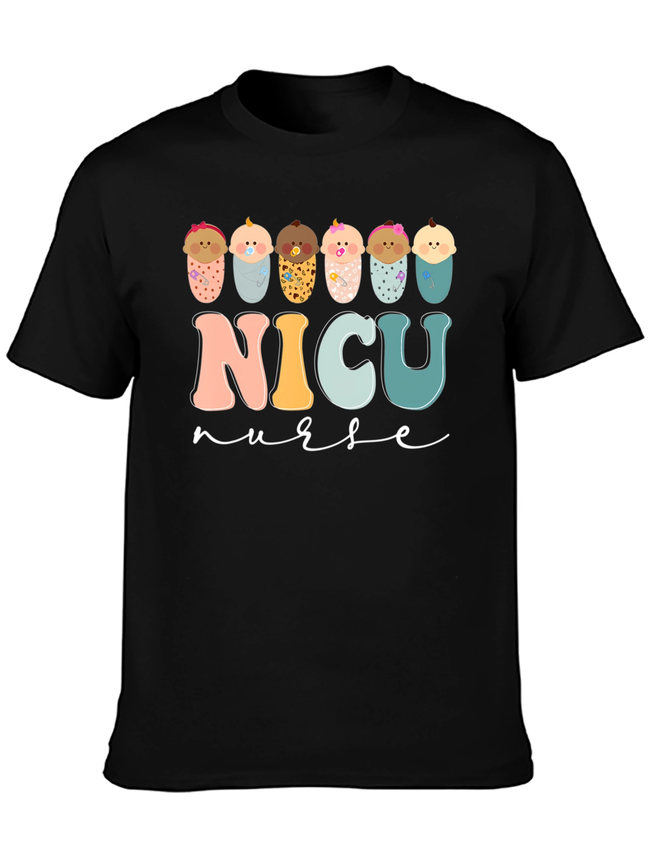 NICU Nurse T-Shirt - Adorable Baby Design