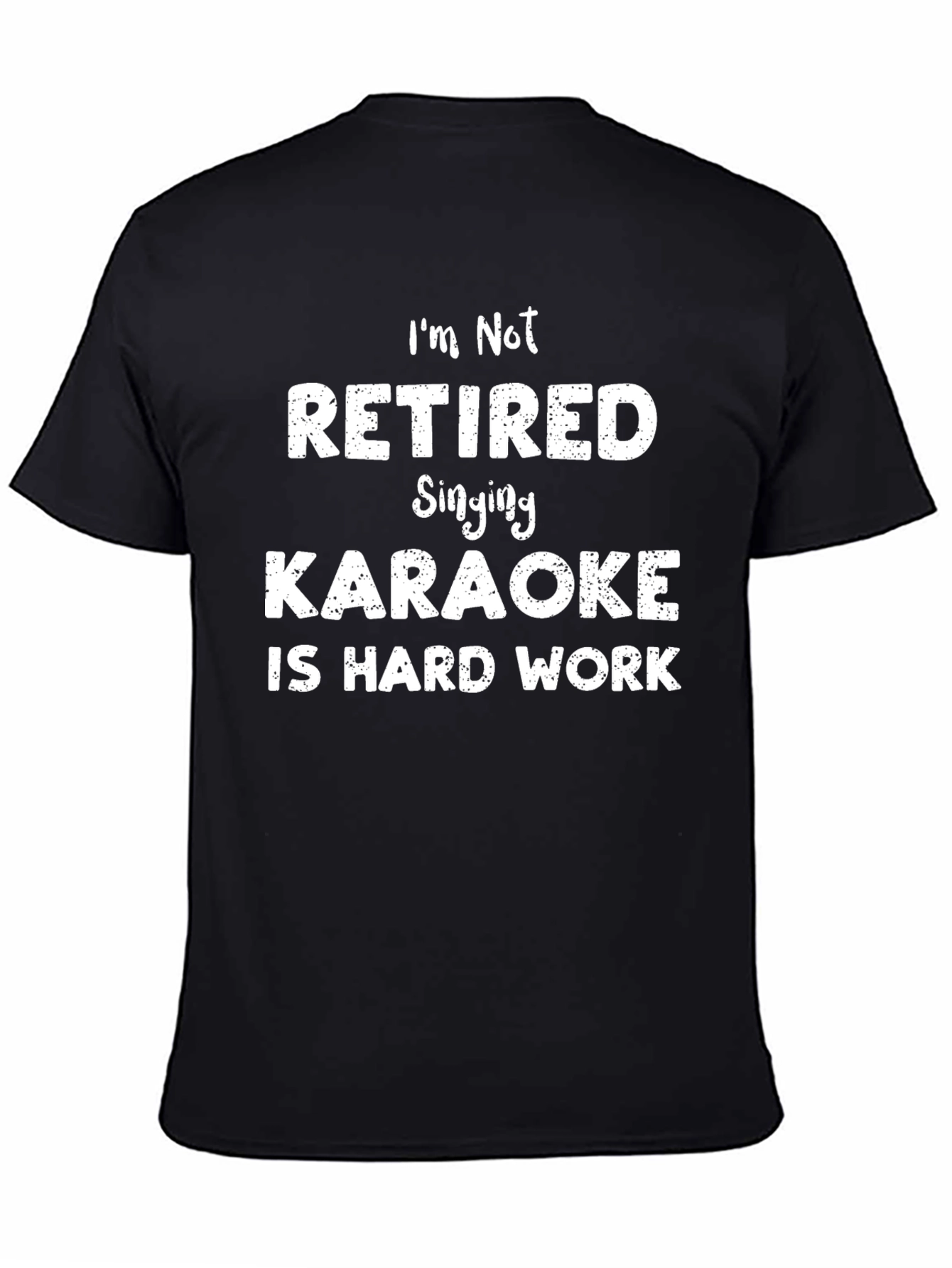 Funny Karaoke Hard Work T-Shirt