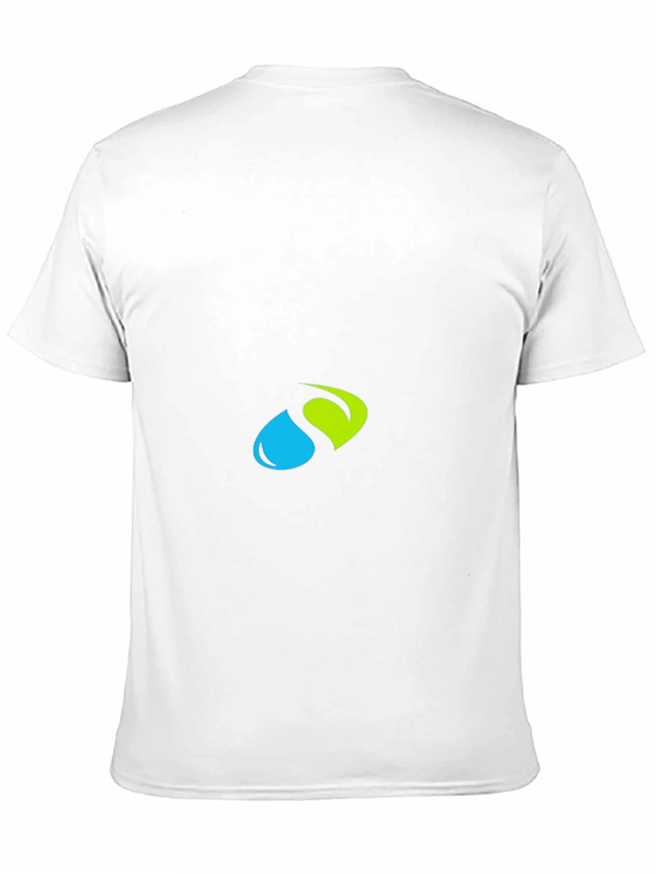 Modern Black Tee with Abstract Logo