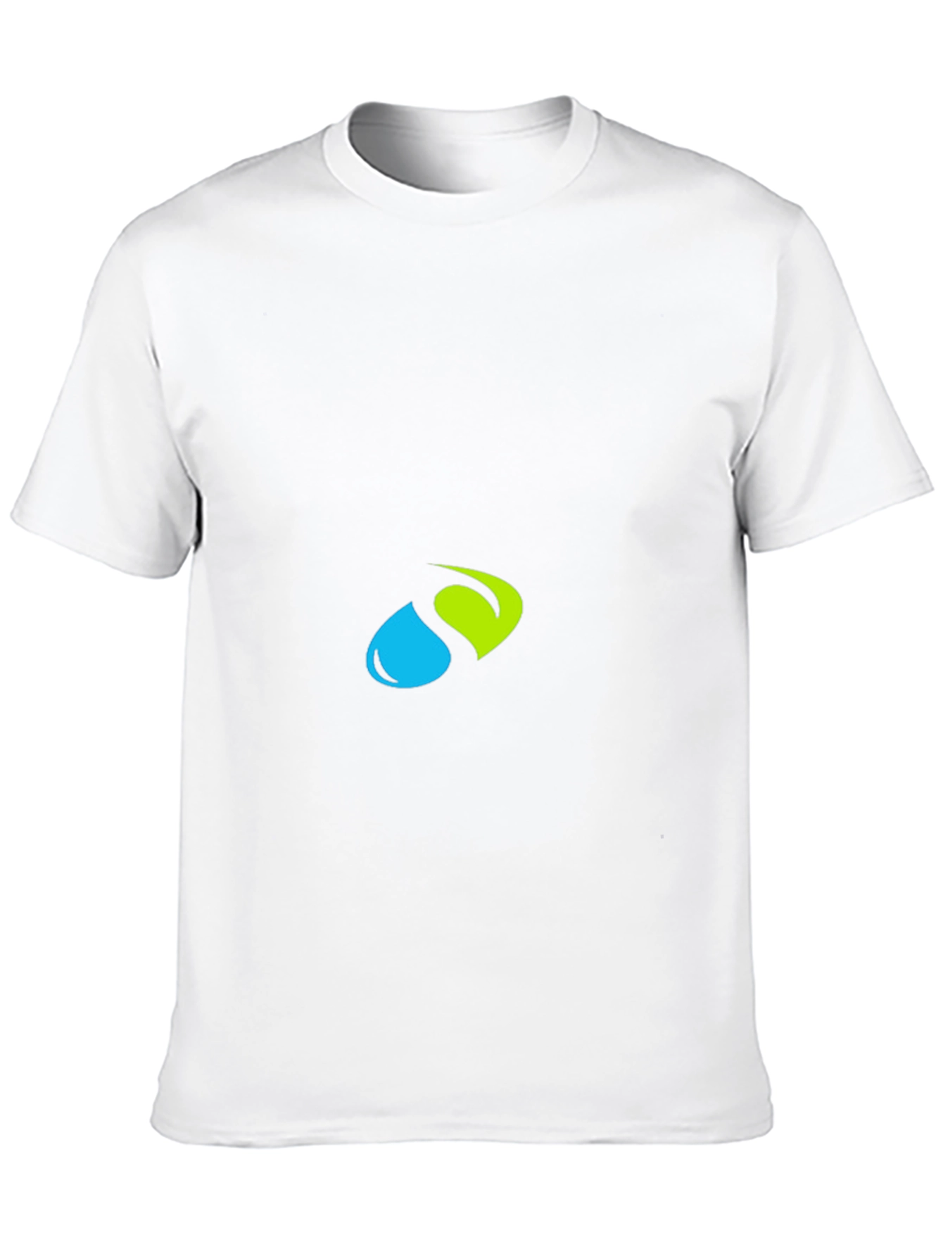 Modern Black Tee with Abstract Logo
