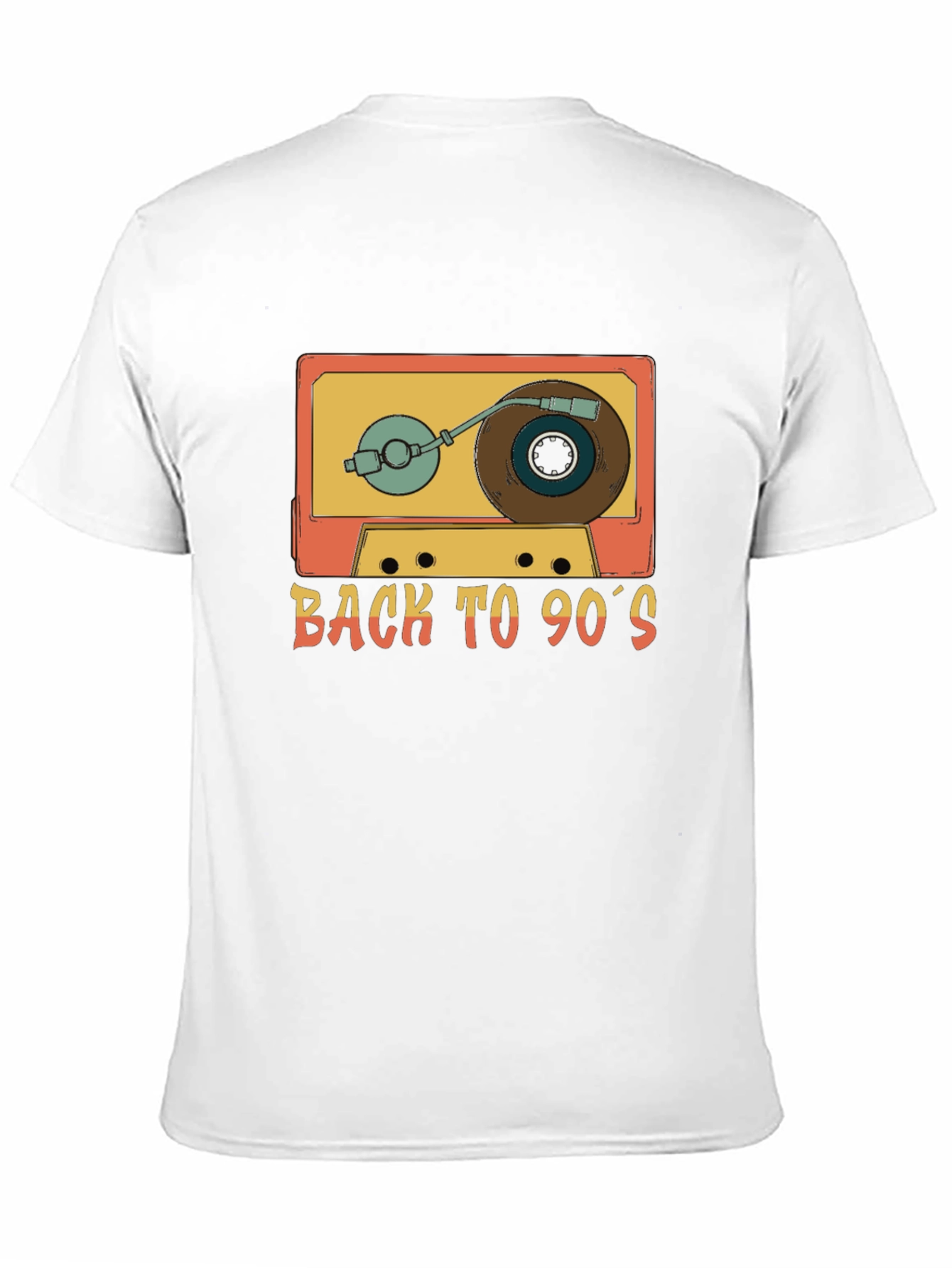 Back to the 90s Retro Cassette Tape T-Shirt