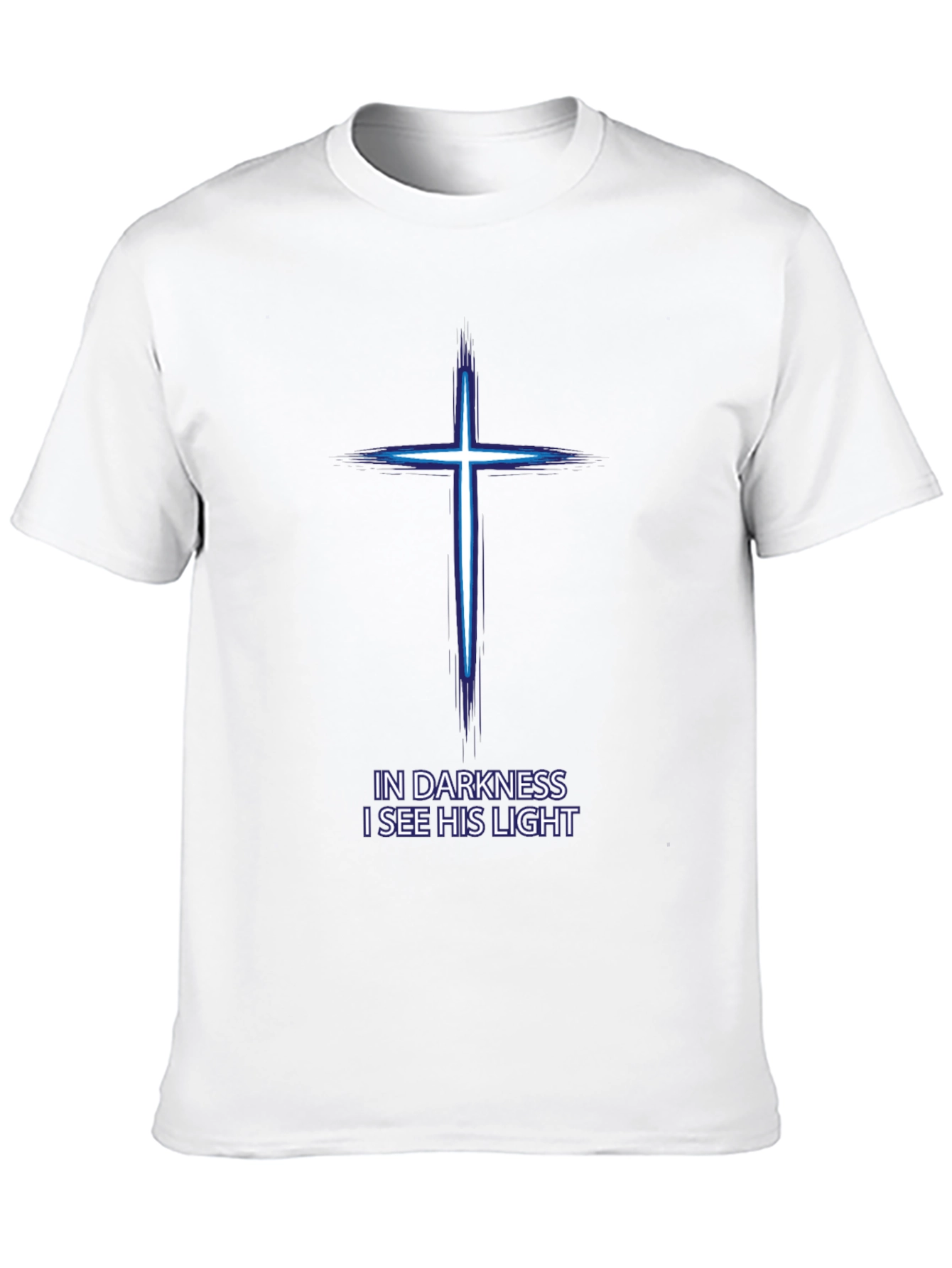 In Darkness His Light Christian T-Shirt