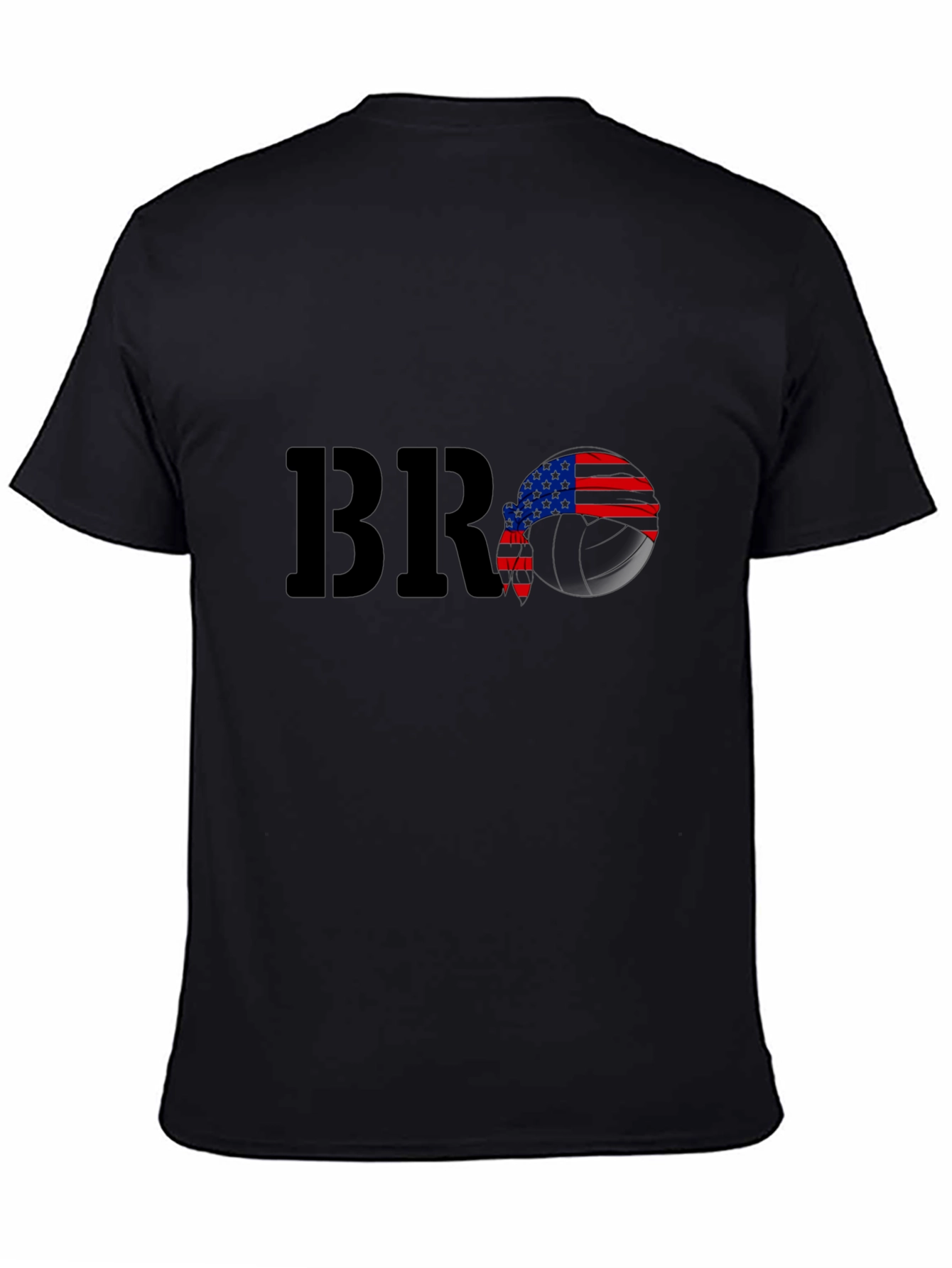 BRO Patriotic Volleyball Graphic Tee