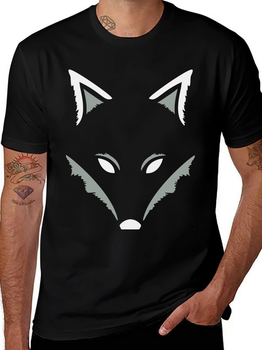 Fox Graphic Tee - Stylish Animal Design T-Shirt