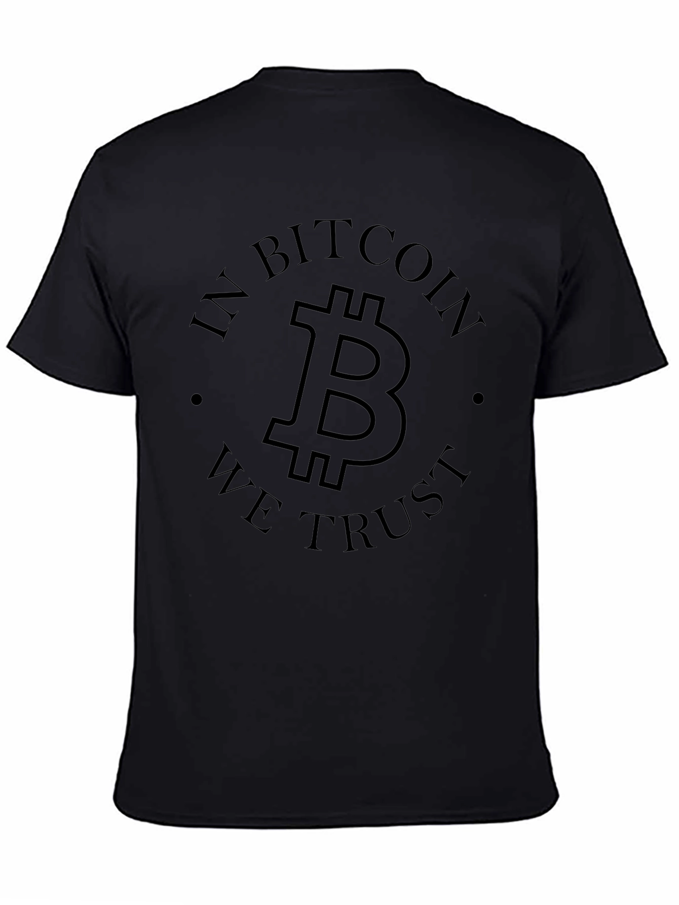 Bitcoin Trust Black Tee