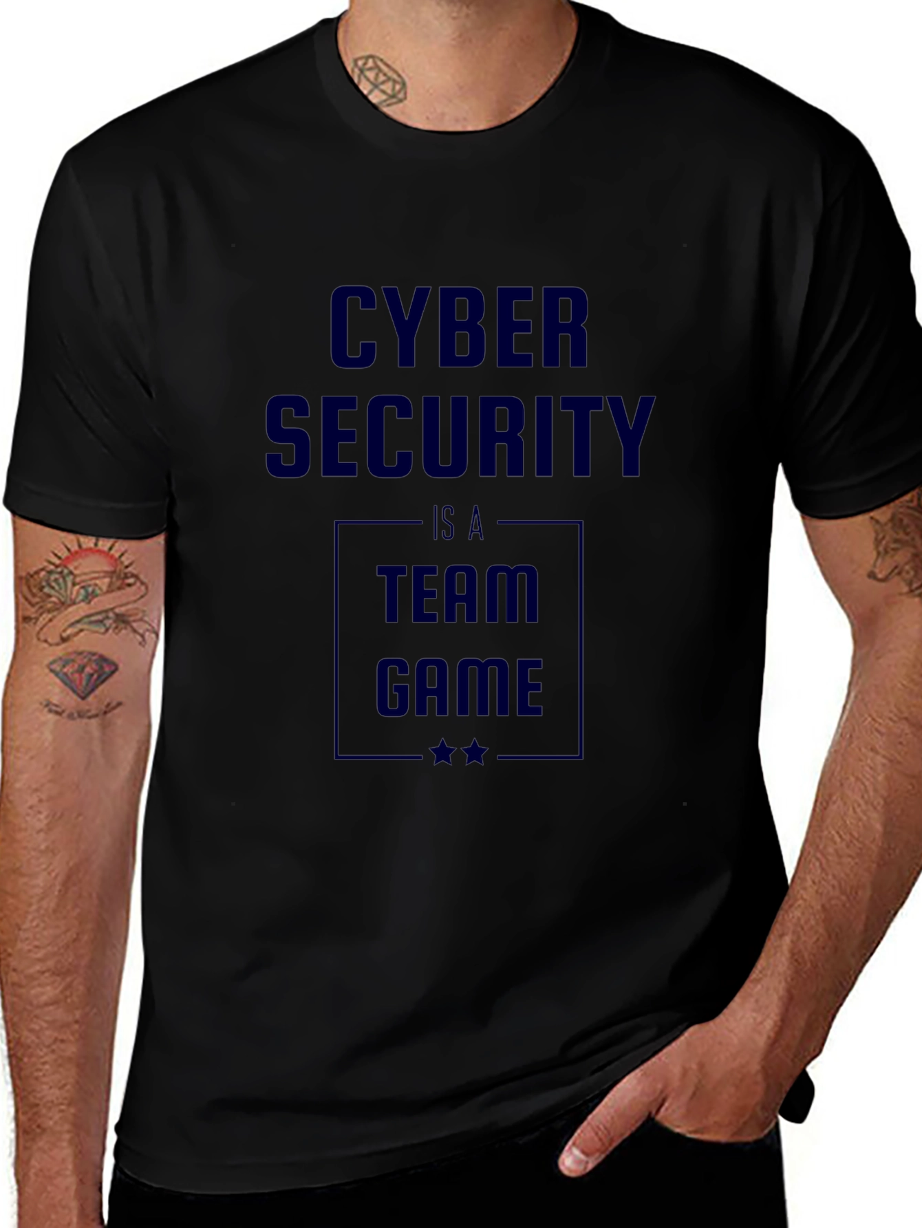 Cyber Security Team Game T-Shirt