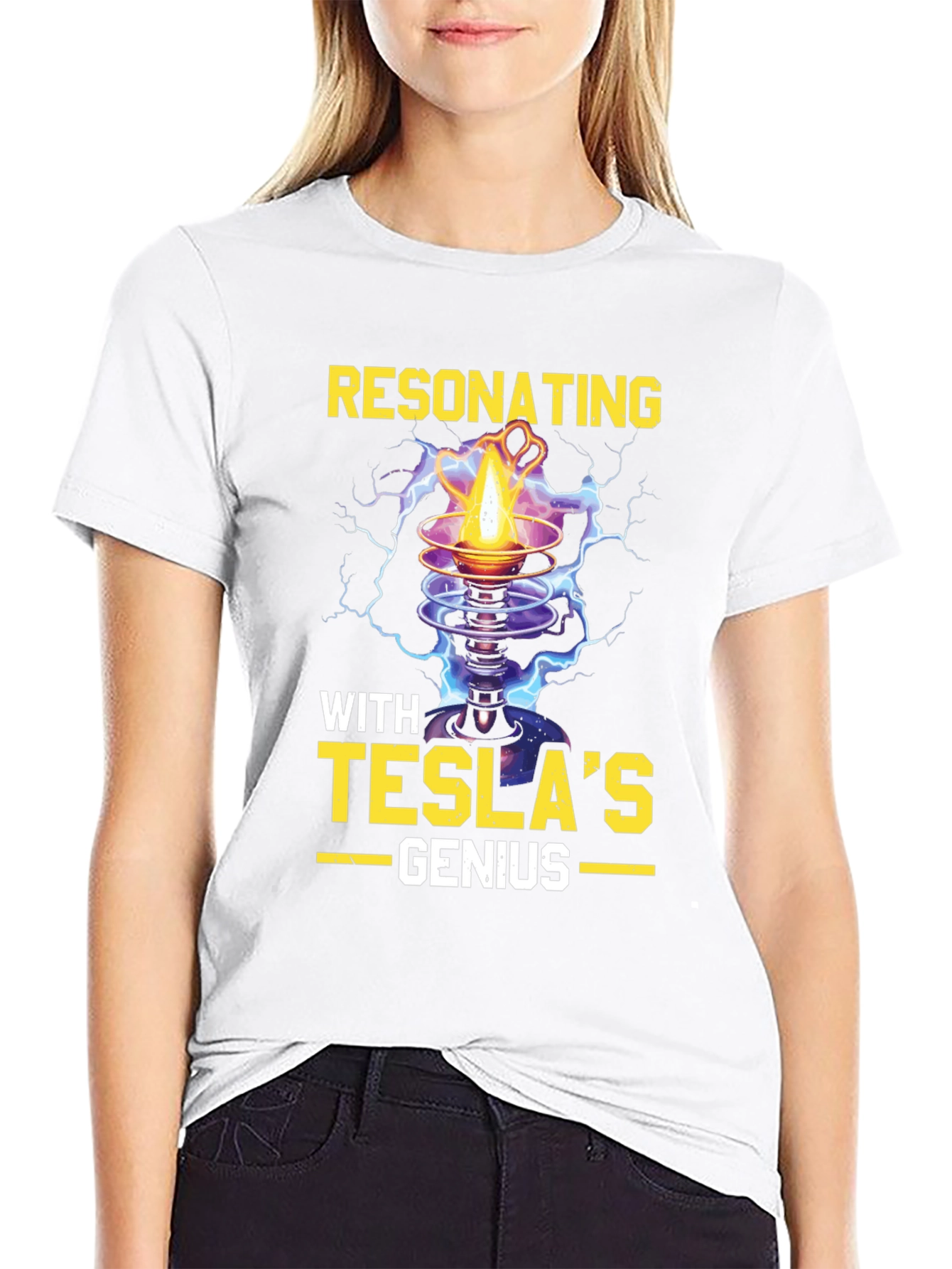 Resonating with Teslas Genius T-Shirt