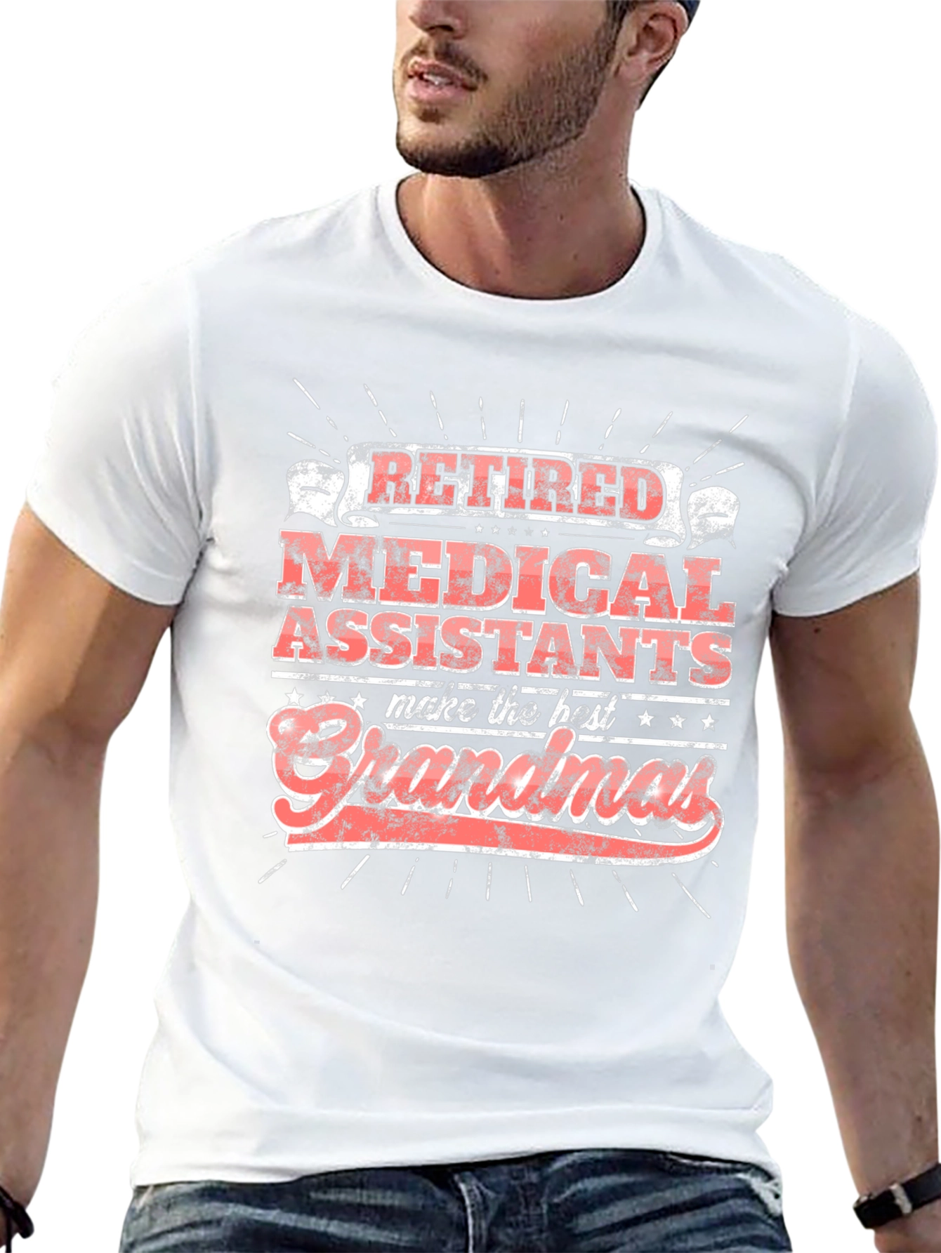 Retired Medical Assistant Grandma T-Shirt