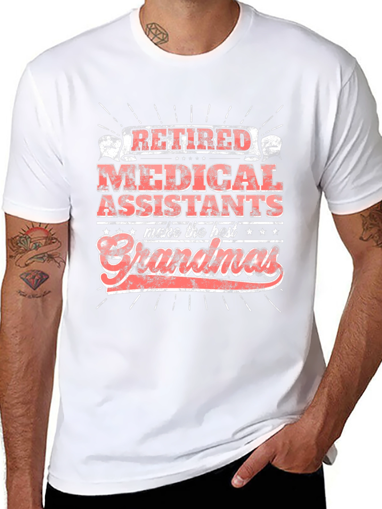 Retired Medical Assistant Grandma T-Shirt