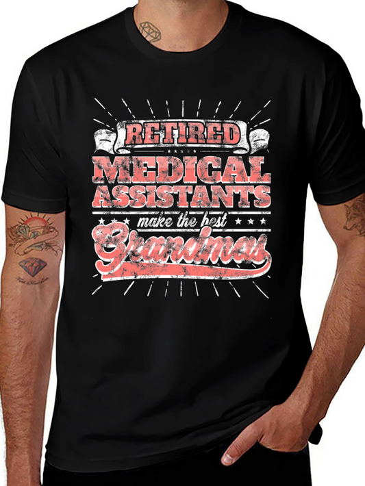 Retired Medical Assistant Grandma T-Shirt