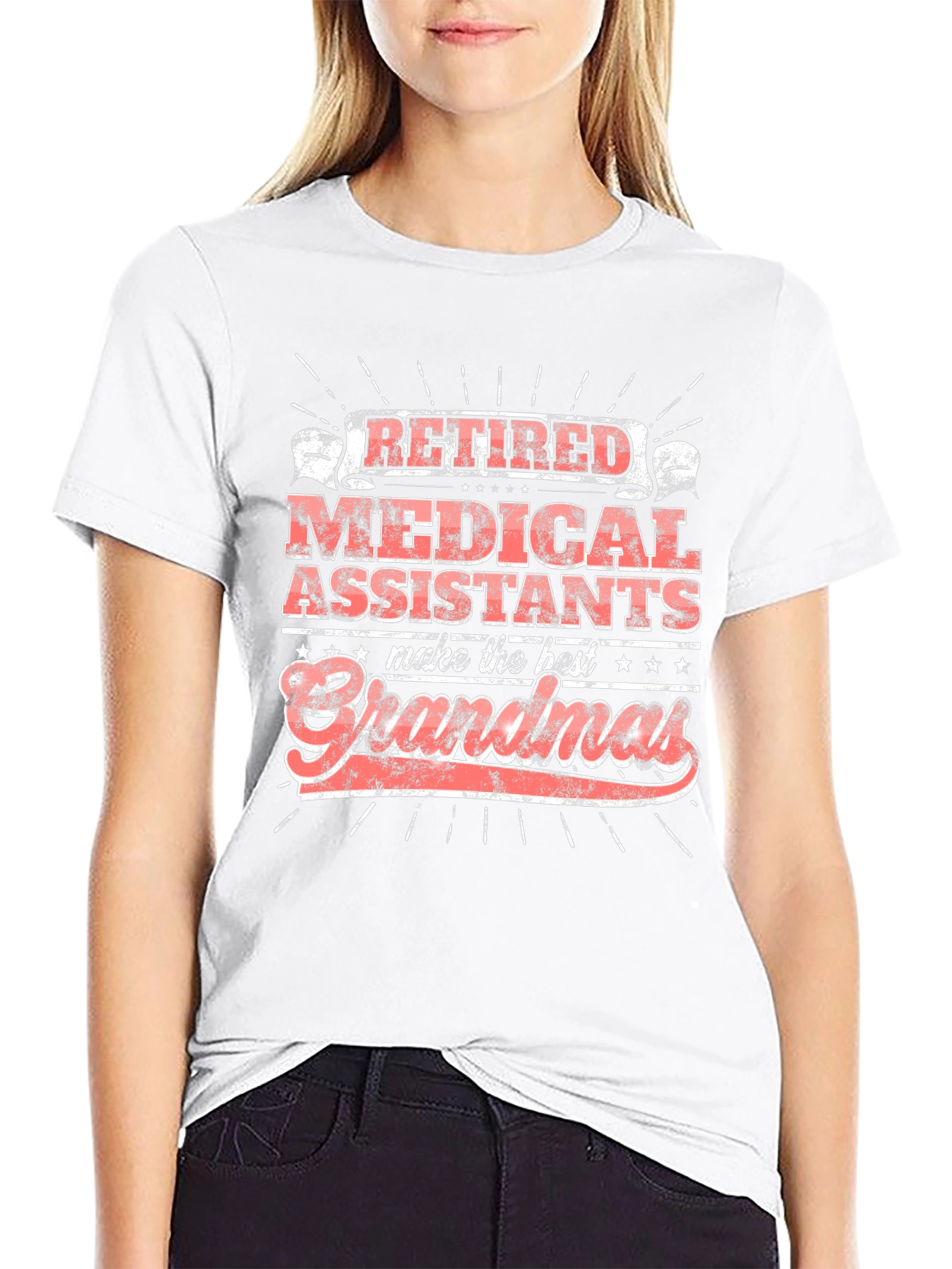 Retired Medical Assistant Grandma T-Shirt