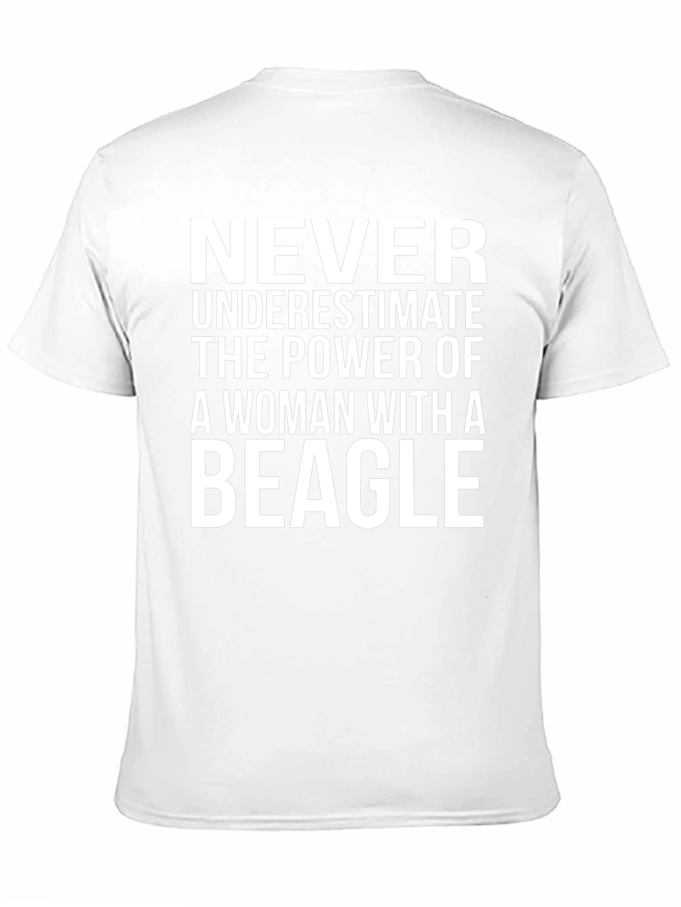 Woman & Beagle Power T-Shirt