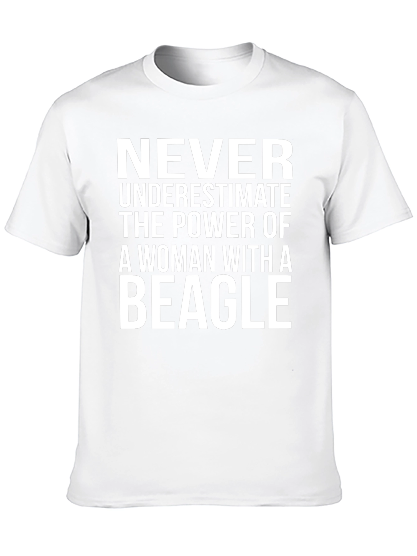 Woman & Beagle Power T-Shirt