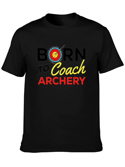 Born to Coach Archery T-Shirt