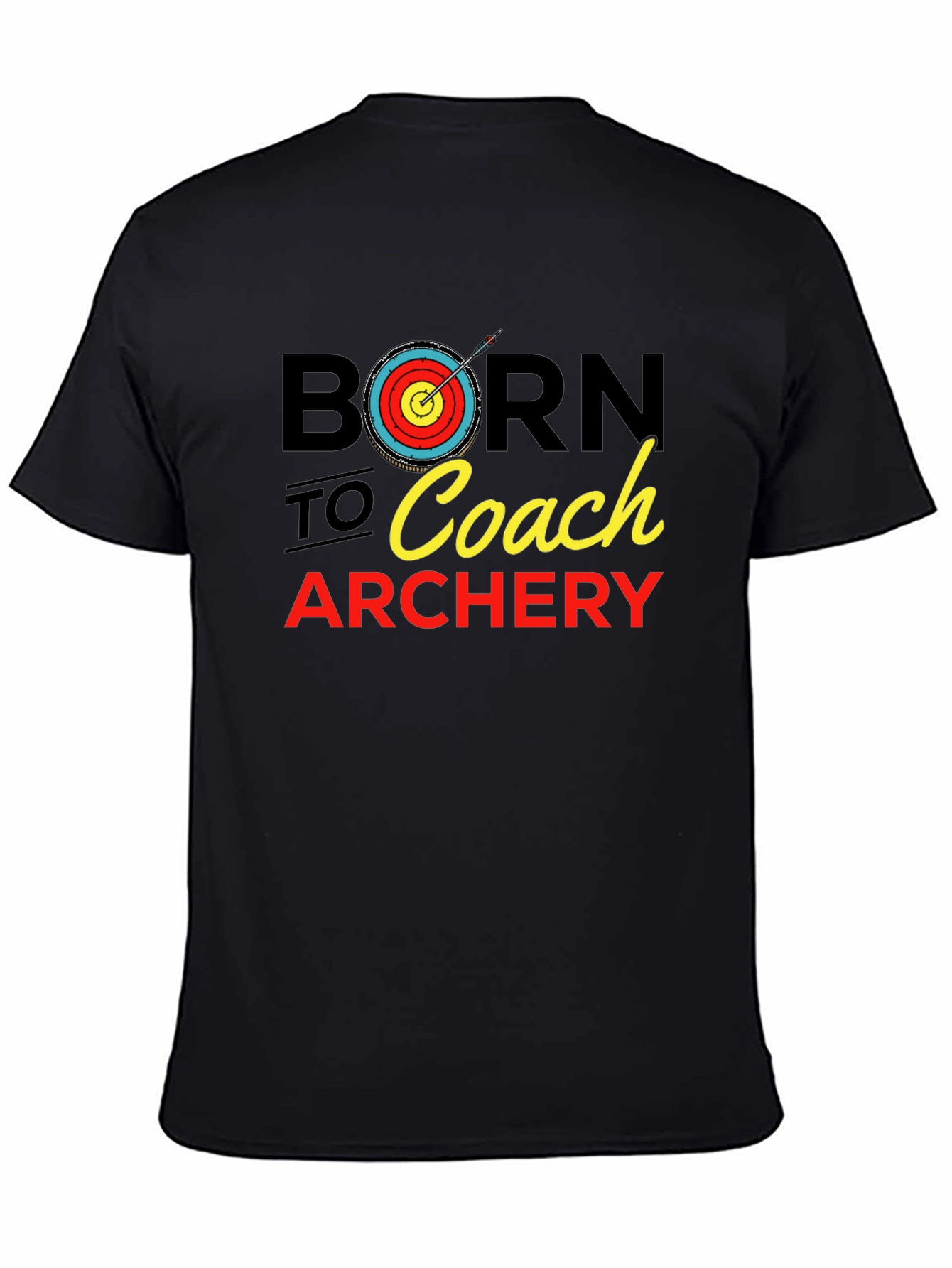Born to Coach Archery T-Shirt