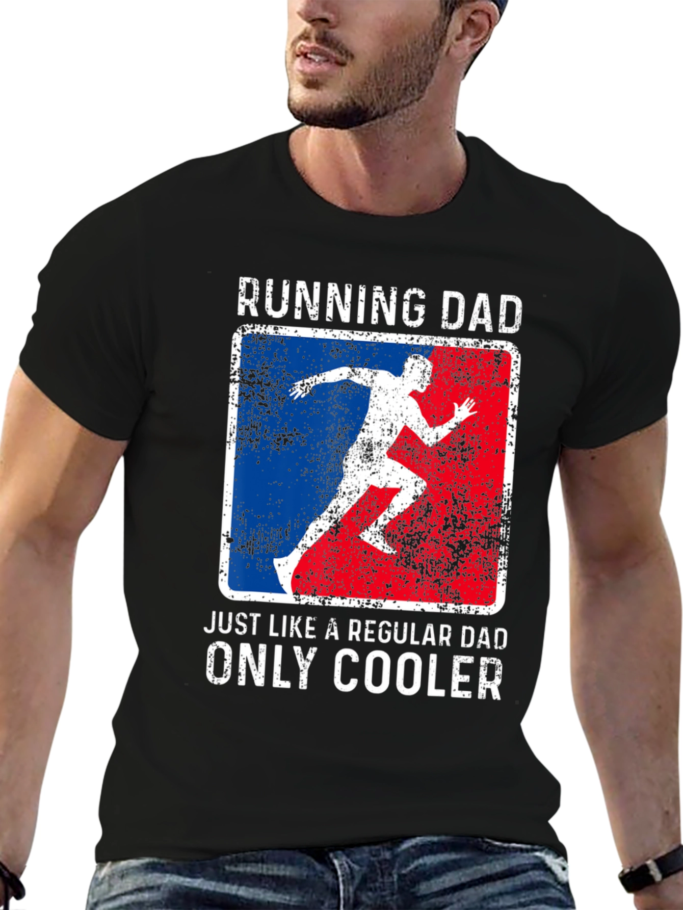 Running Dad T-Shirt - Cool Dad Edition