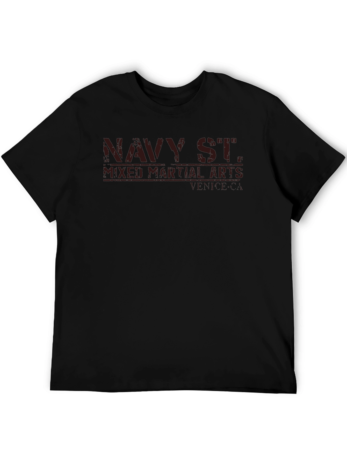 Navy St. Mixed Martial Arts T-Shirt - Black