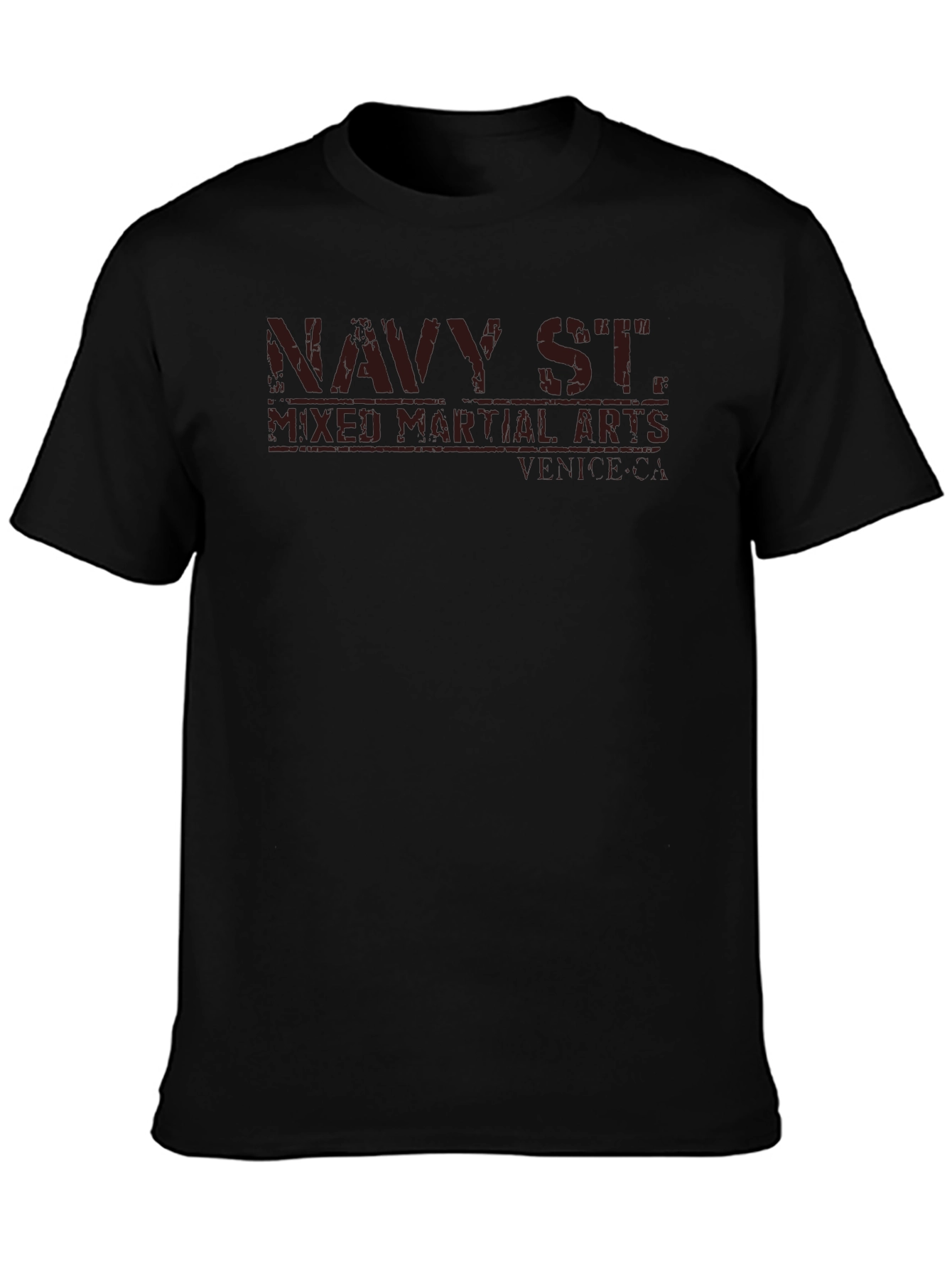 Navy St. Mixed Martial Arts T-Shirt - Black