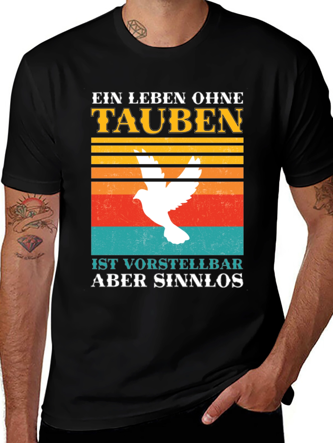 Ein Leben Ohne Tauben Graphic T-Shirt