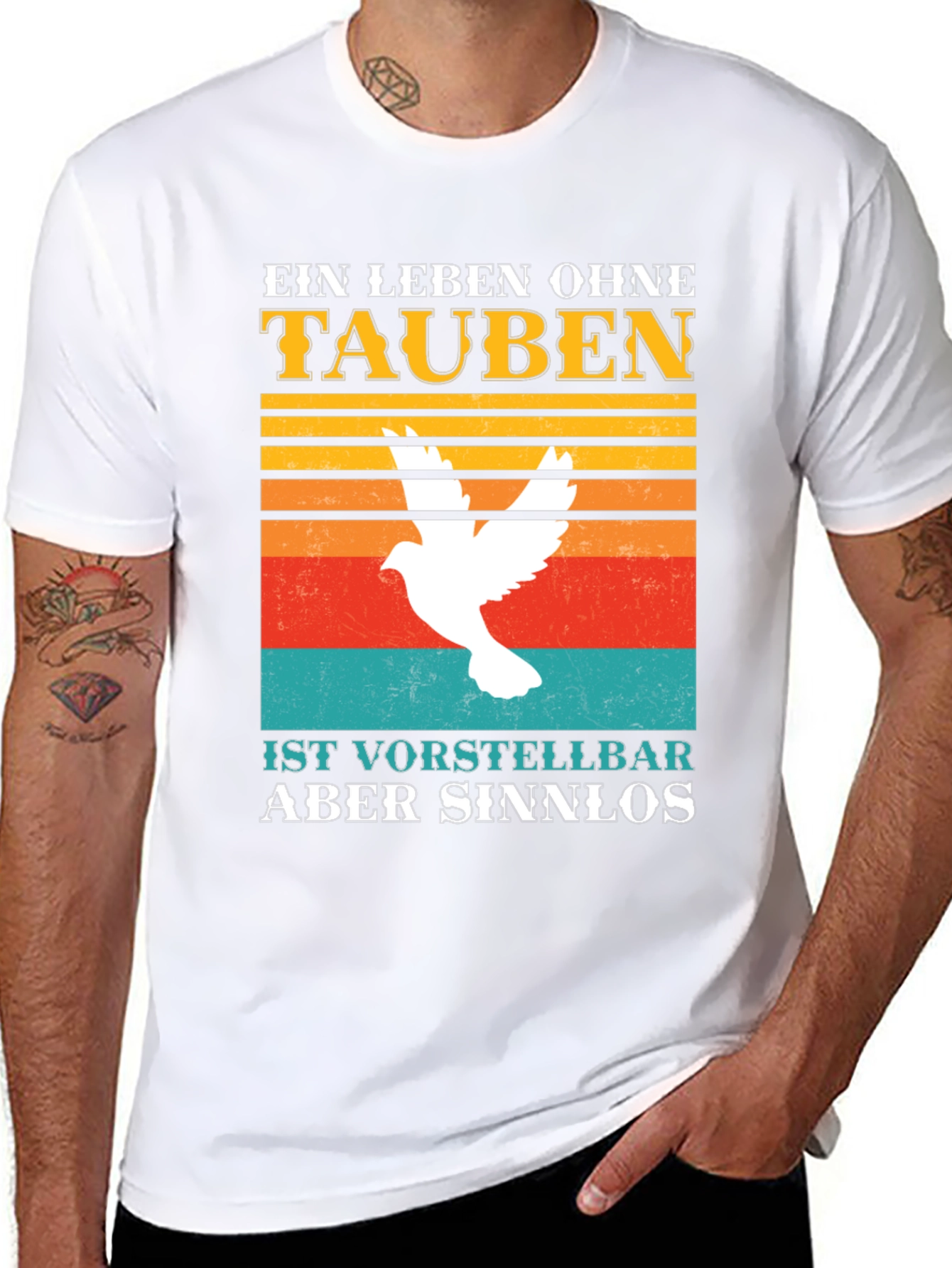 Ein Leben Ohne Tauben Graphic T-Shirt