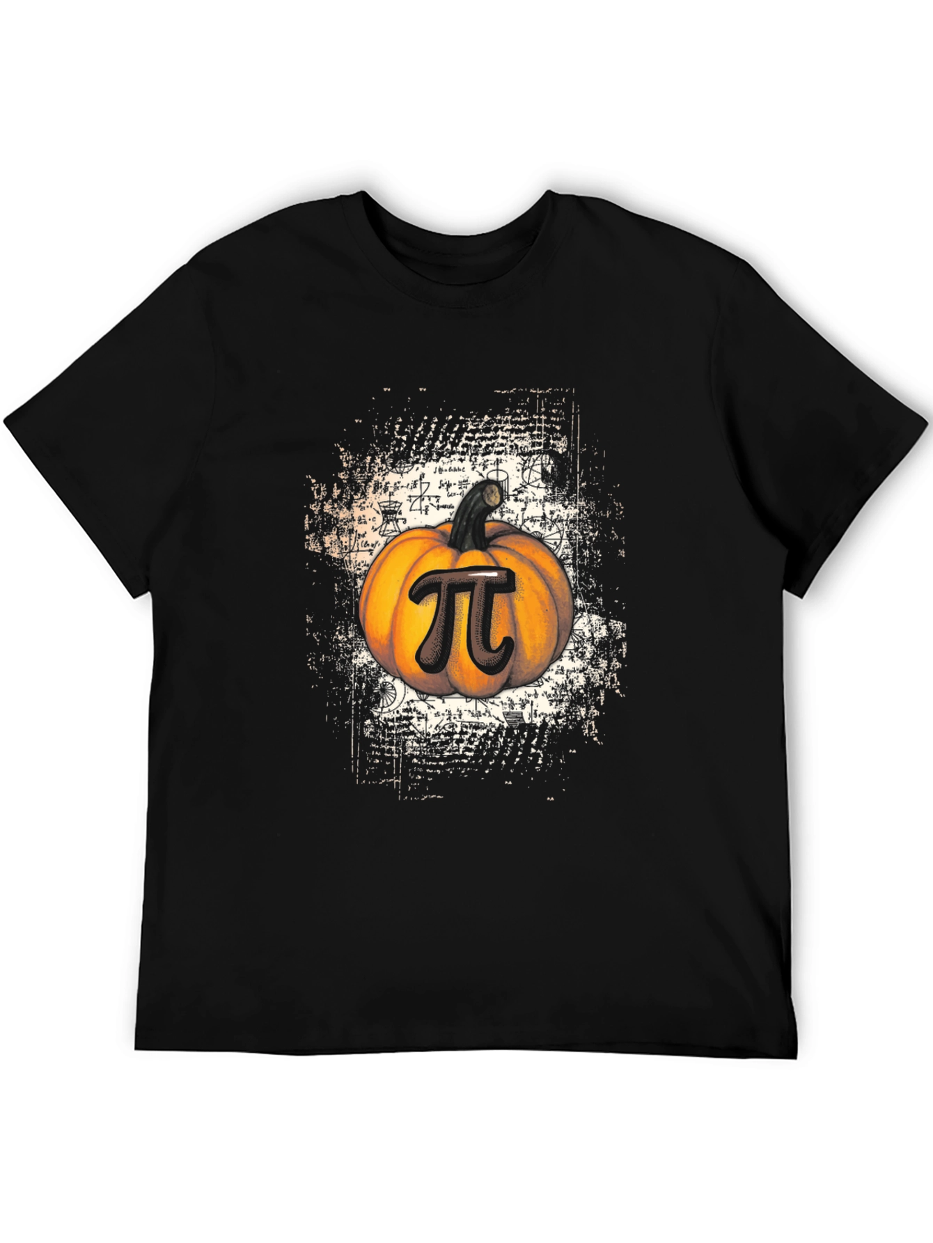 Pumpkin Pi T-Shirt Math Halloween Tee