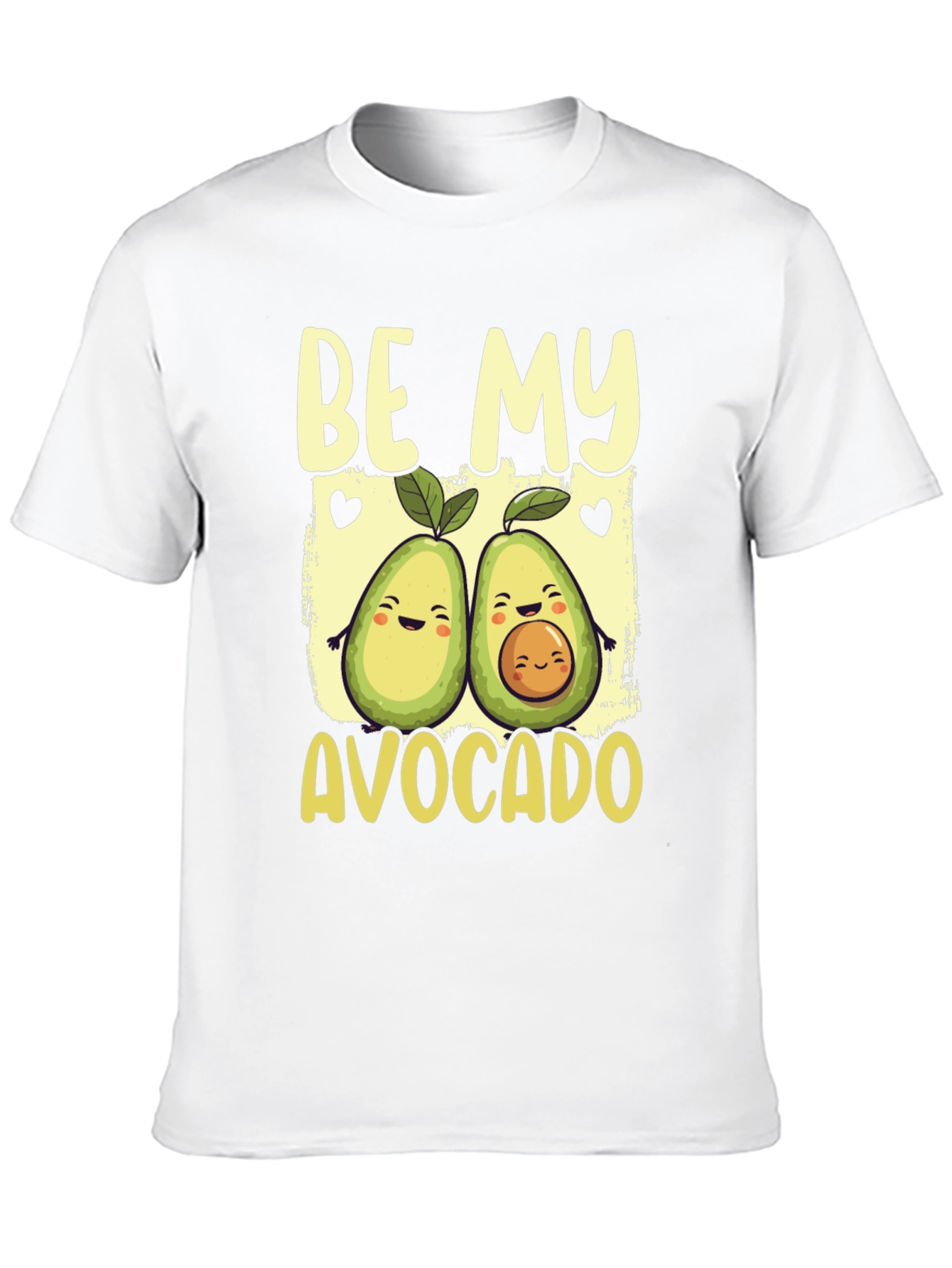Be My Avocado Graphic Tee - Cute Couple Shirt