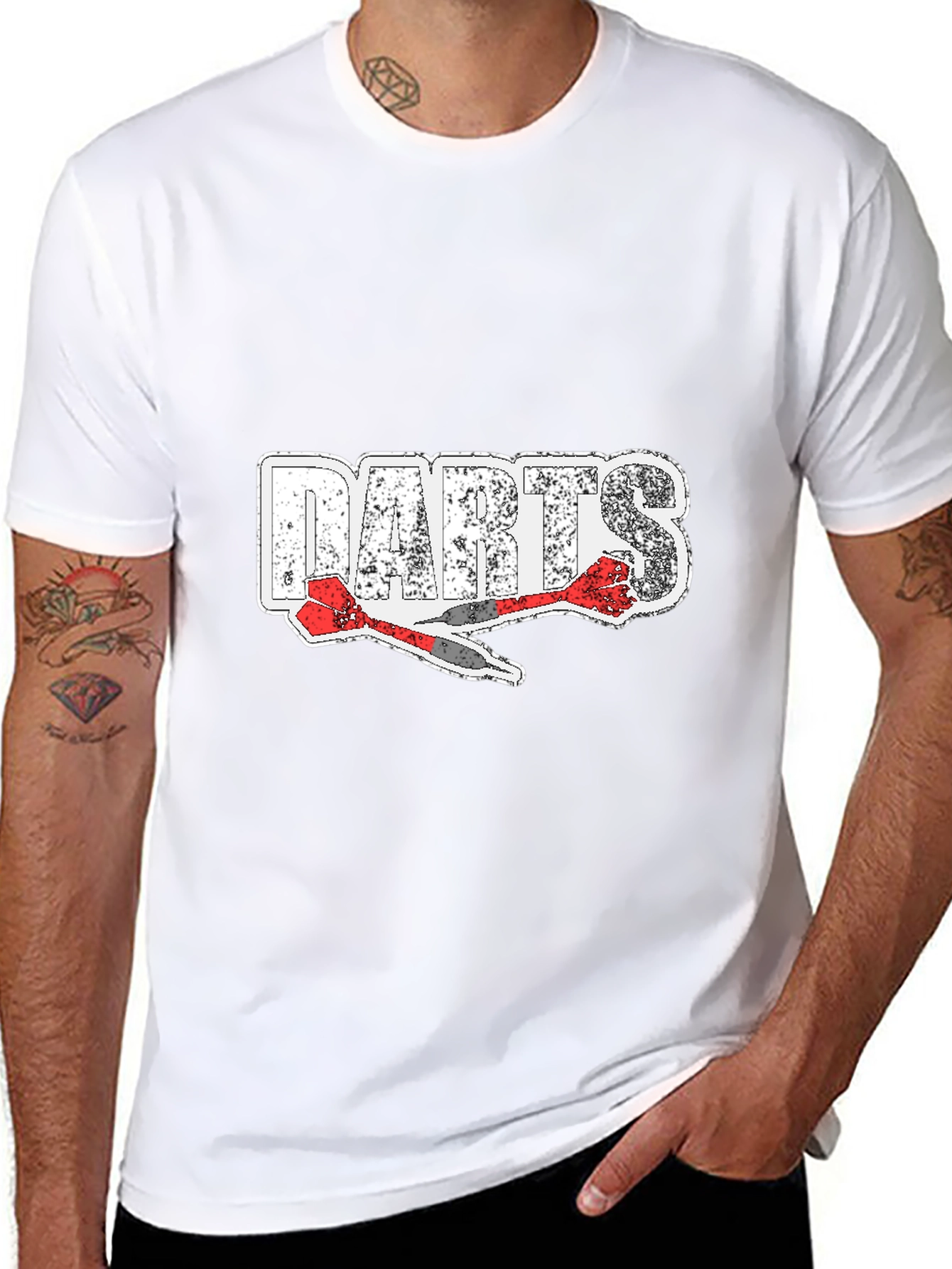 Darts T-Shirt: Stylish Cotton Tee for Dart Players