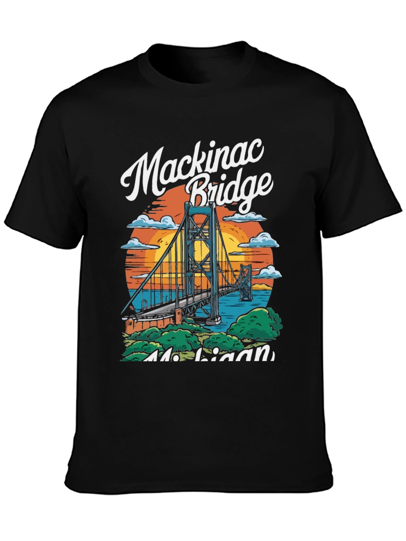 Mackinac Bridge Michigan T-Shirt