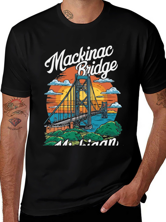 Mackinac Bridge Michigan T-Shirt